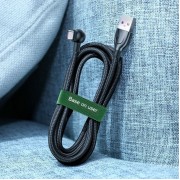 Стяжка кабеля Baseus Colourful Circle Velcro strap 3м зеленая